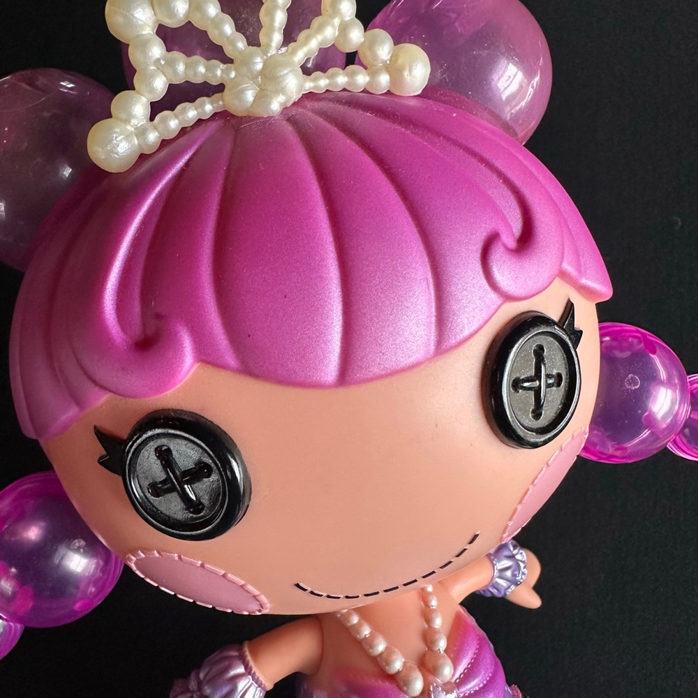 Lalaloopsy Pink Purple Mermaid Bubble Doll - Picture 9 of 9
